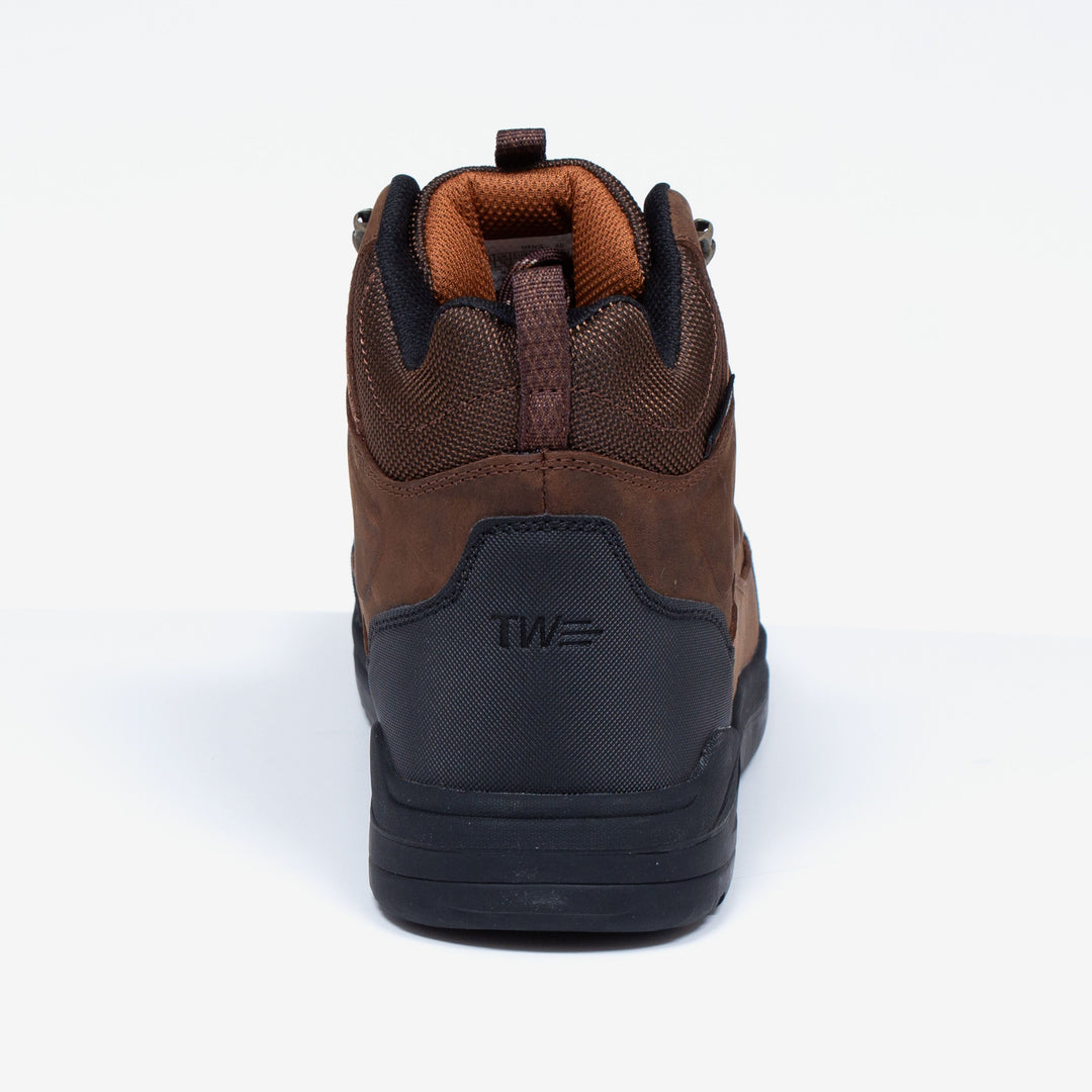 Tredd Mens Wide Fit Tredd Well Ridge Walker 2 Waterproof Hiking Boots - Brown ...